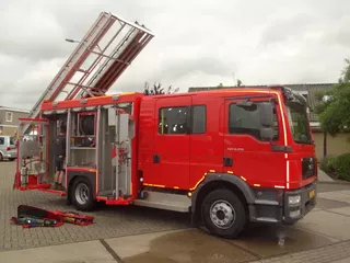 MAN TGM 15.250 FIRE TRUCK,2000 LITER TANK, FOAM TANK, AIRCO